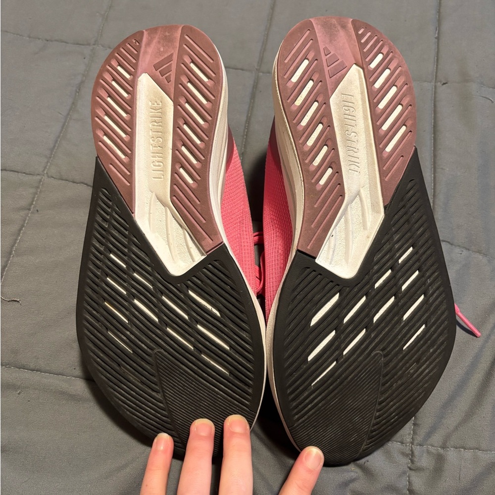 ADIDAS Pink Duramo Speed Athletic Running Shoes Womens Size 9 - Picture 5 of 9